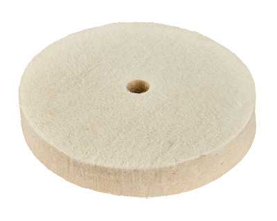 Круг полировальный 125х12,7(1/2')х20мм войлок 1820.163600 - фото 1