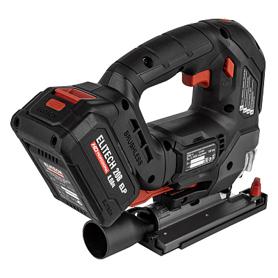 Лобзик аккмуляторный ELITECH HD CJS 2010LPLE 20В, 130мм, 1х4Ач - фото 9