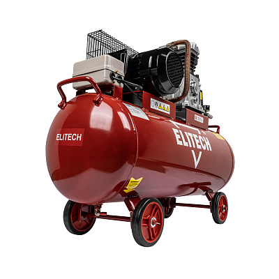 Компрессор ременной масляный КПР 100/550/3.0 (E0504.003.00) - фото 2