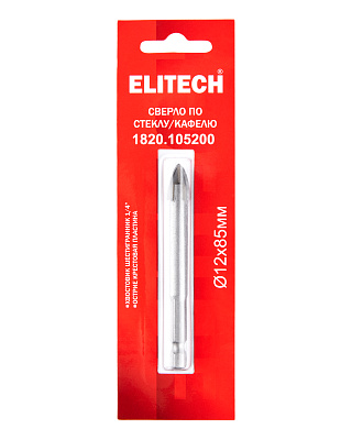 Сверло 12х85мм HEX1/4' стекло 1820.105200 - фото 6