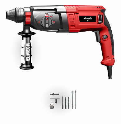 Перфоратор SDS-plus ELITECH ДМ П 280РЭМ 1000Вт, 2,8Дж - фото 2