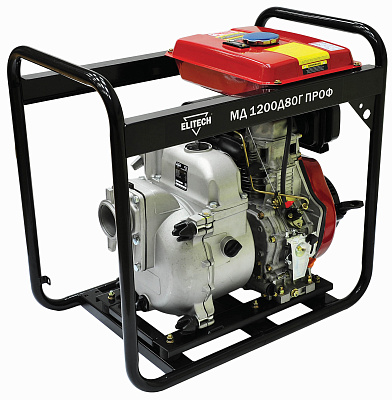 Мотопомпа МД 1200 Д 80 Г ПРОФ - фото 1