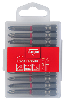 Бита PZ1 50мм 1шт, 10 шт в упаковке 1820.148500 - фото 1