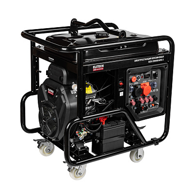 Генератор бензиновый GES 25000EAWS-3 - фото 1