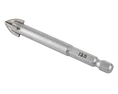 Сверло 12х85мм HEX1/4' стекло 1820.105200 - фото 4