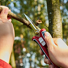 Микро лезвия позволяют легко перемещаться между растениями, чтобы 