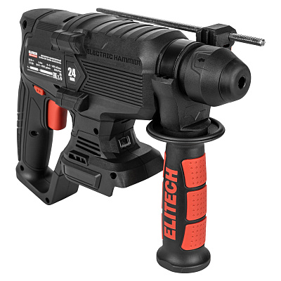 Перфоратор аккумуляторный ELITECH HD CRH 2024BL 20В, 2,5Дж, без АКБиЗУ - фото 7