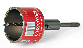 Коронка SDS+ 80мм бетон 1820.035900