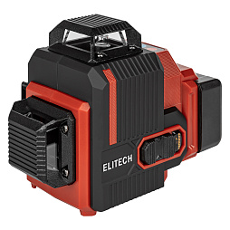 Нивелир лазерный ELITECH ПЛ 360-3-ЗЕЛ 3х360, зеленый, аккум