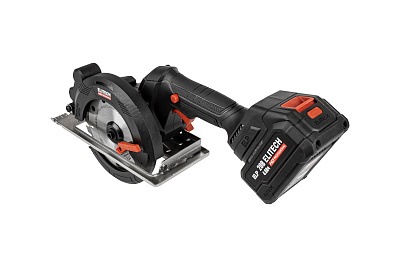 Пила дисковая аккумуляторная ELITECH HD CCS 2050BL 20В, 2х4Ач - фото 5