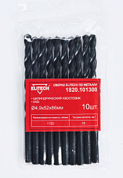 Сверло HSS 4.9х86, 10шт 1820.101300 (набор)