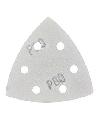 Шлифлист треугольный P80 5шт 1820.157000 - фото 2