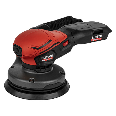Шлифмашина эксцентриковая аккумуляторная ELITECH HD COS 2012SL 20 В, 125 мм, без АКБ и ЗУ - фото 1