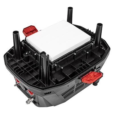 Пылесос строительный ELITECH HD VC 1435IVA 1600Вт, 240мбар , 40л - фото 33