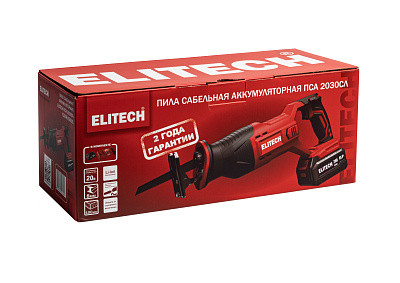 Пила сабельная аккумуляторная ПСА 2030СЛ (E2206.026.01) - фото 8