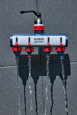 Распределитель 4-х канальный HF 004 - фото 6