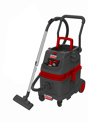 Пылесос строительный ELITECH HD VC 1435IVA 1600Вт, 240мбар , 40л - фото 1