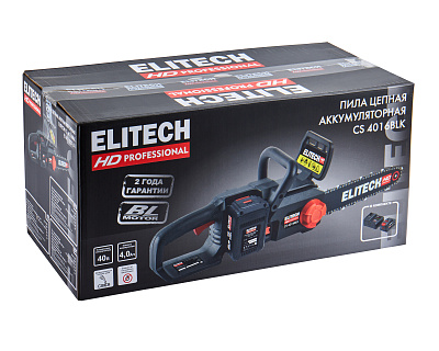 Пила цепная аккумуляторная CS 4016BLК (E1611.027.01) - фото 15