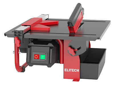Плиткорез электрический ELITECH ПЭ 05-15 500Вт, 180мм - фото 1
