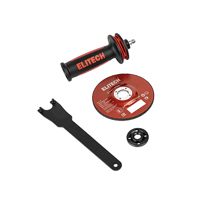 Шлифмашина угловая аккумуляторная ELITECH HD CAG 2012BL 20 В, 125 мм, без АКБ и ЗУ - фото 12