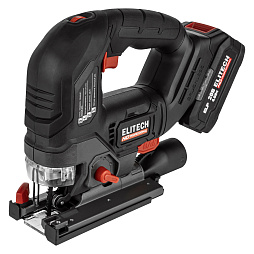 Лобзик аккмуляторный ELITECH HD CJS 2010LPLE 20В, 130мм, 1х4Ач