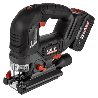 Лобзик аккмуляторный ELITECH HD CJS 2010LPLE 20В, 130мм, 1х4Ач - фото 1